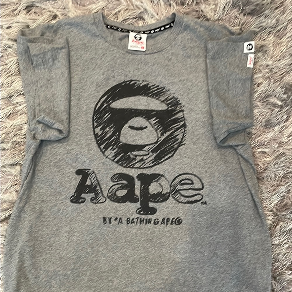 Aape by A Bathing Ape Gray T-Shirt